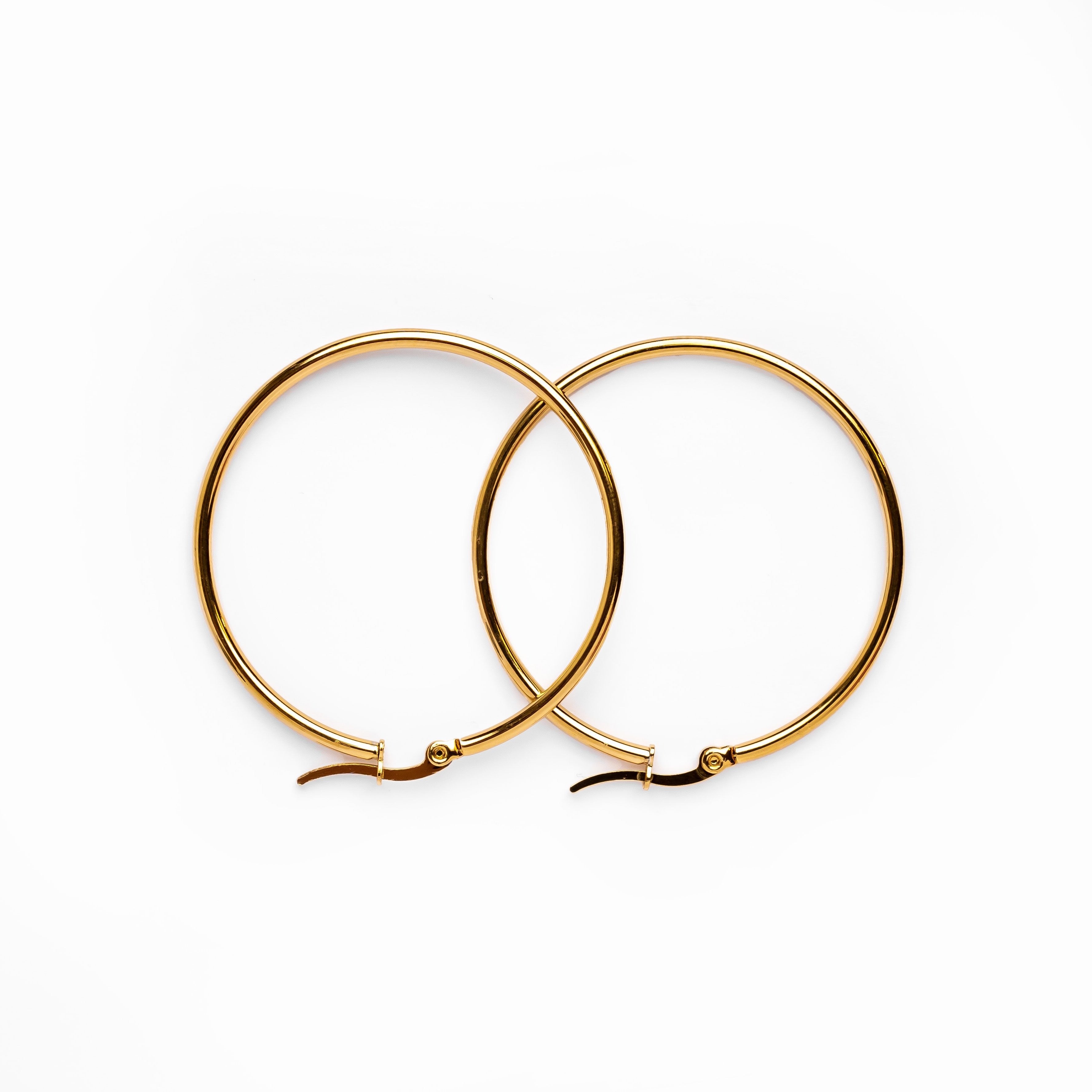 Isa Hoop Earrings