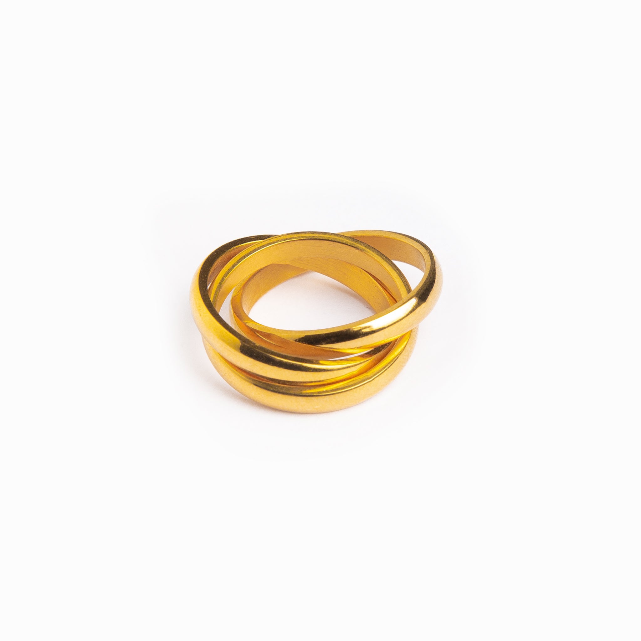 Gold Cuban Havana Ring