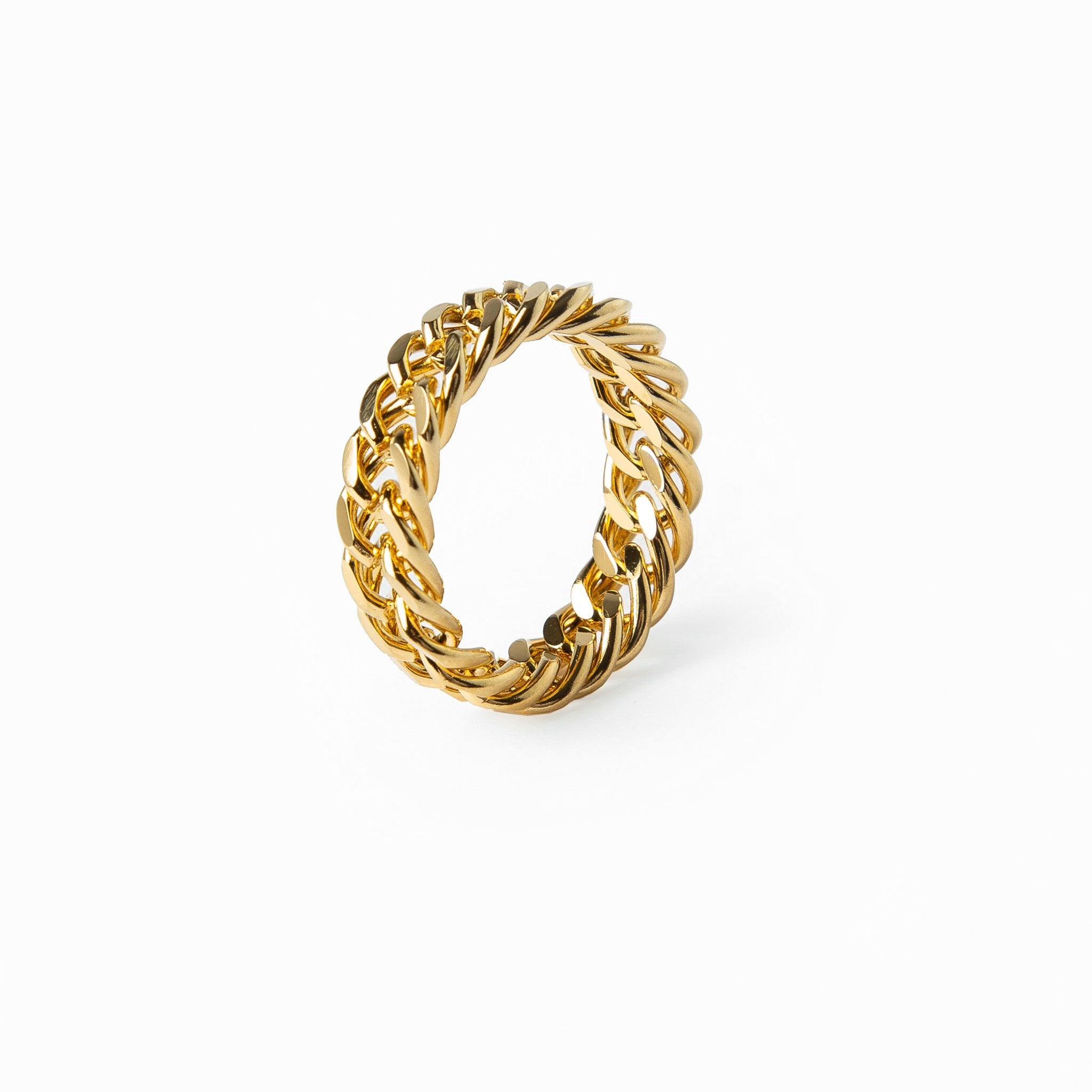 Gold Rome Link Ring