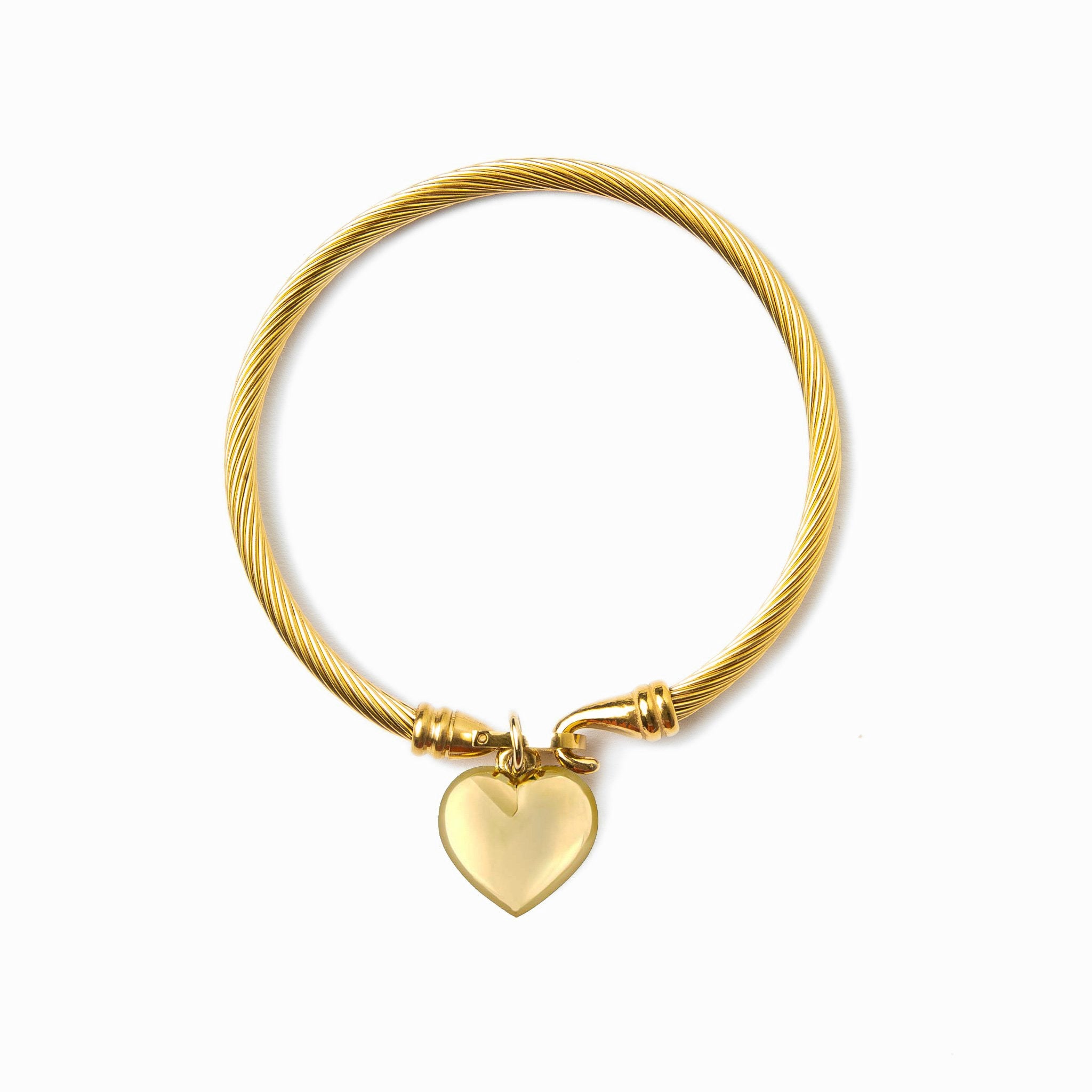 Gold Heart Bracelet