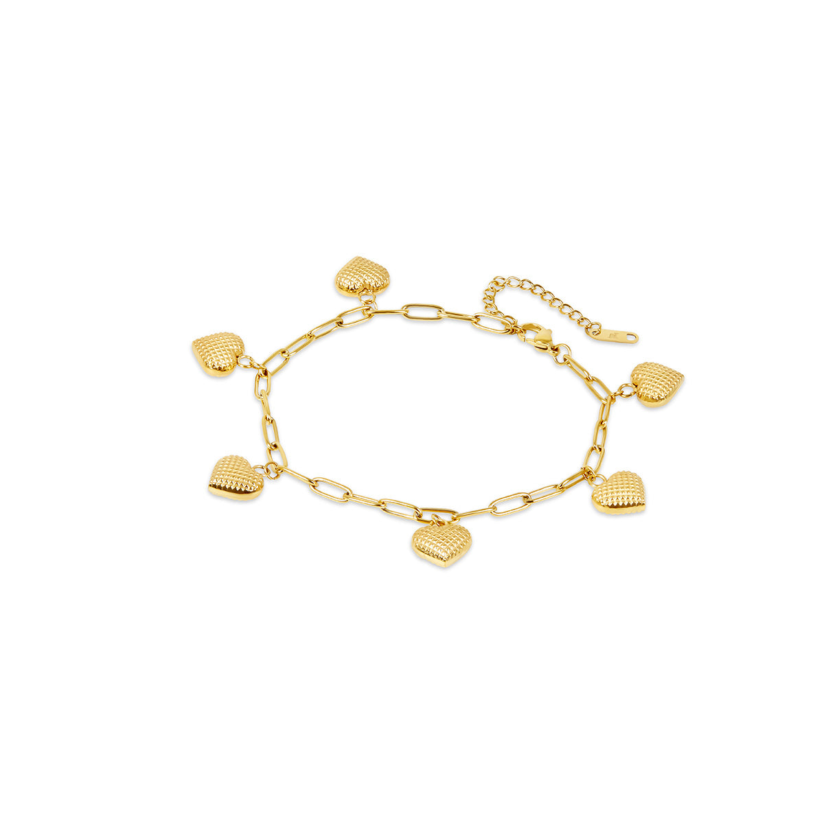 Lovelle Heart Anklet
