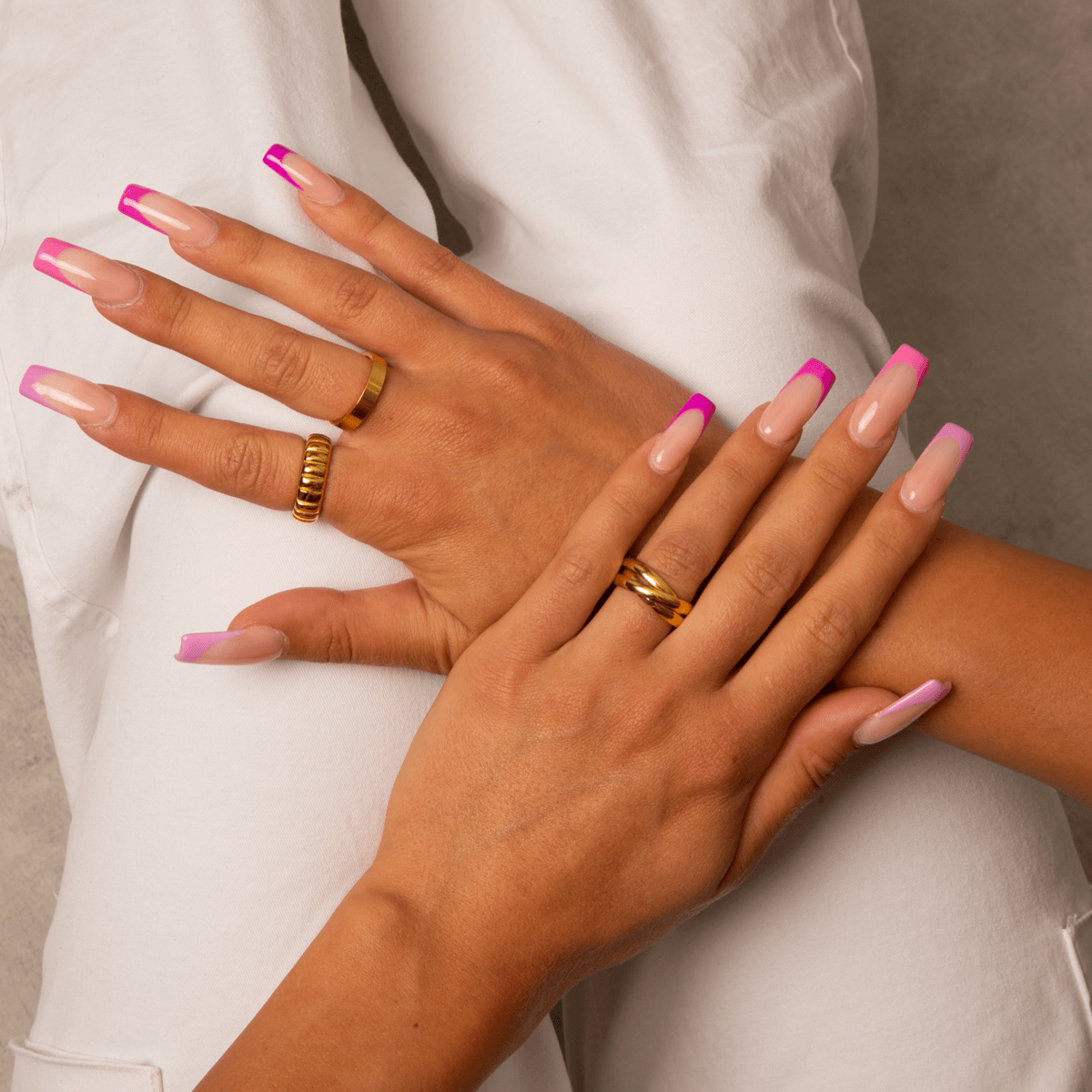 Gold Cuban Havana Ring
