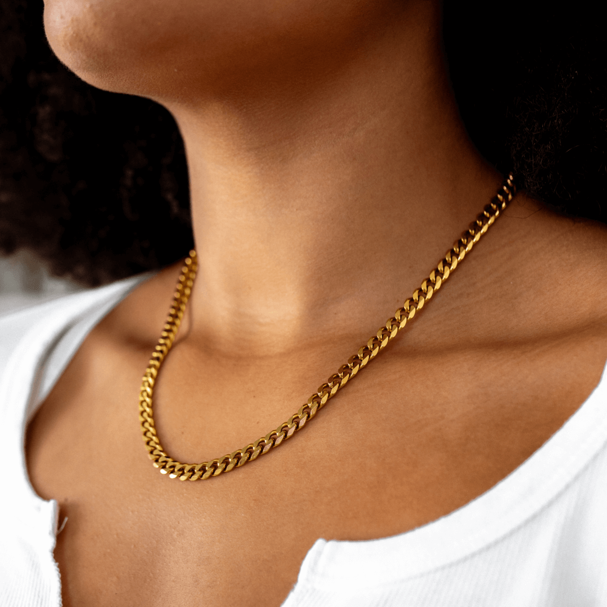 Gold Cuban Link Chain