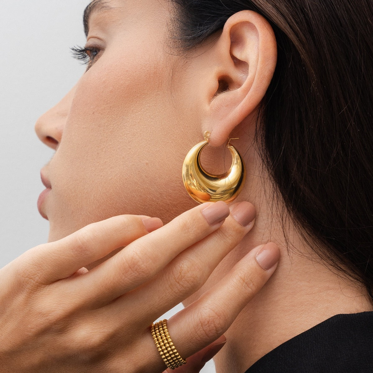 Claire Hoop Earrings