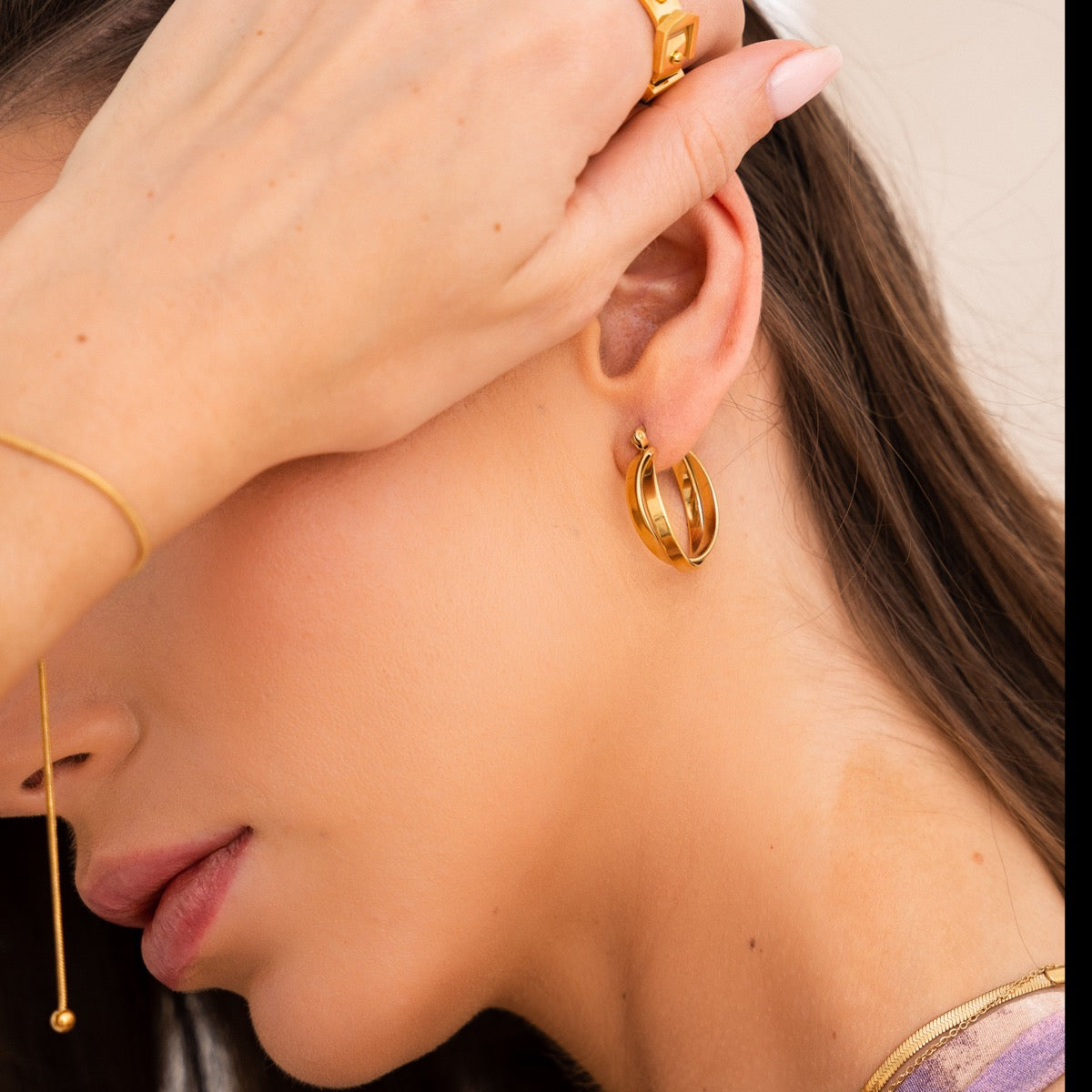 Talia Hoop Earrings