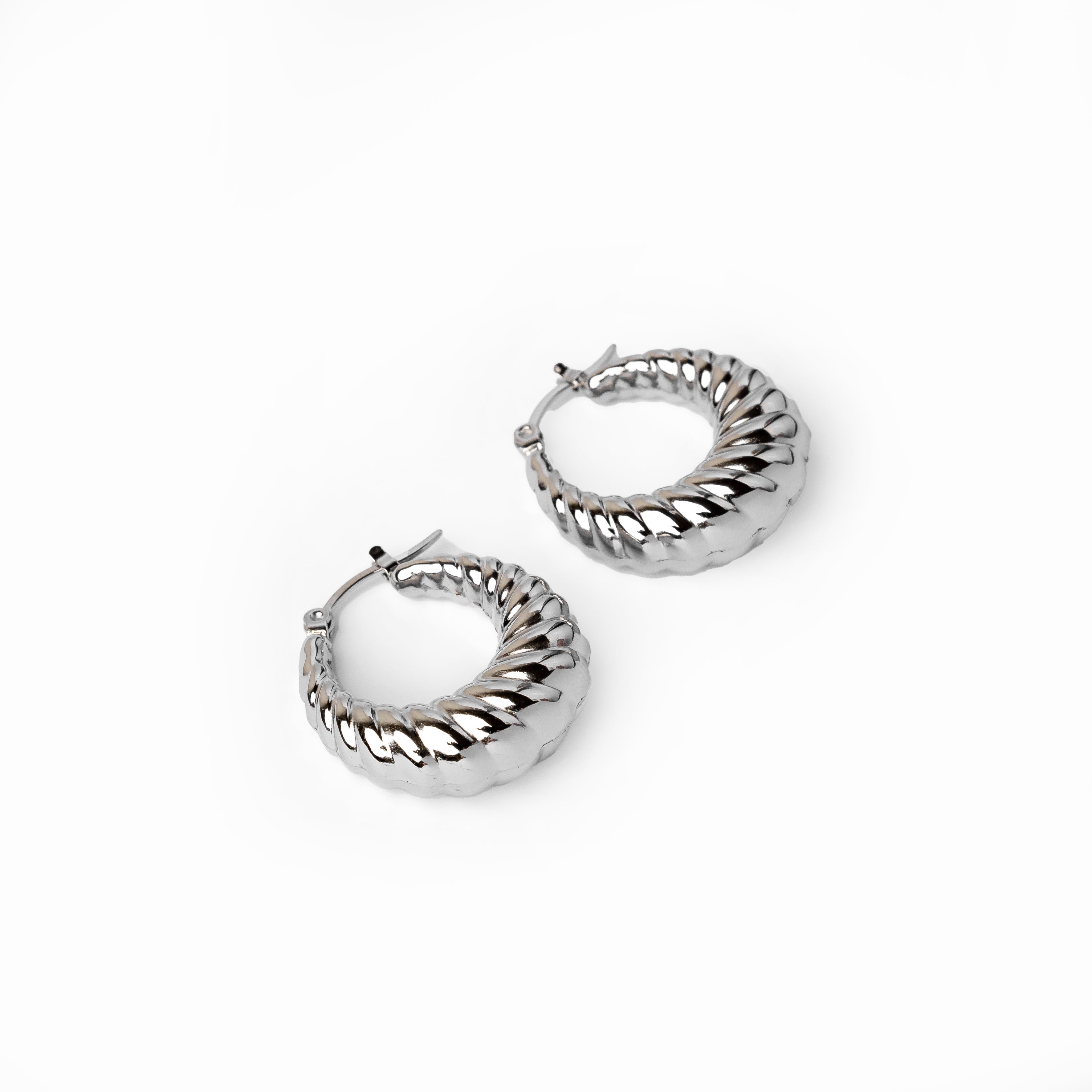 Croissant Hoop Earrings